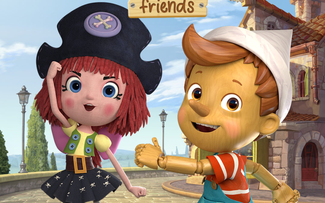 PINOCCHIO AND FRIENDS: da domenica 27/3 le nuove avventure su Rai Yoyo.