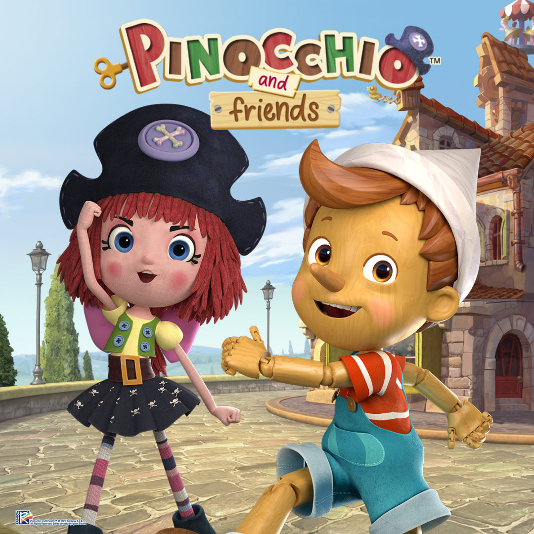 PINOCCHIO AND FRIENDS: al via le nuove avventure su Rai Yoyo. E il 20/3 evento speciale con i protagonisti della serie!
