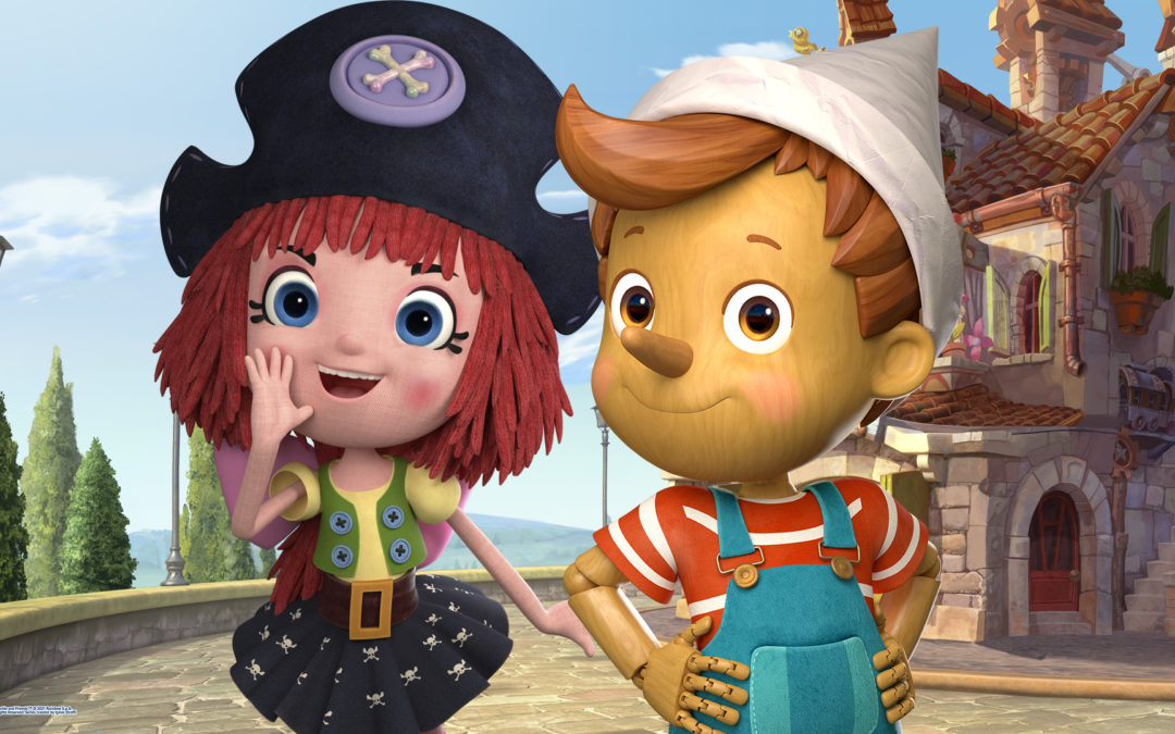 PINOCCHIO AND FRIENDS: da domani su Rai Yoyo i nuovi episodi del successo di Iginio Straffi