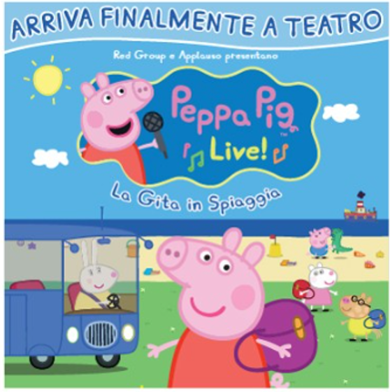 PEPPA PIG: dal 19/11 in Italia, per la prima volta, lo spettacolo che porta in teatro il mondo dell’amato cartone. Fino all’8/1/23