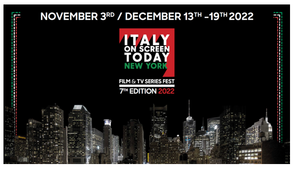 ITALY ON SCREEN TODAY – NEW YORK : il meglio della produzione audiovisiva italiana in anteprima per il pubblico americano (13 – 19/12)