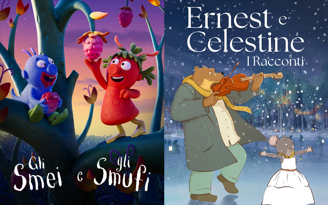 RAIPLAY KIDS: il 12/01 in prima visione tv “Gli Smei e gli Smufi” ed “Ernest e Celestine” su Rai Yoyo e RaiPlay