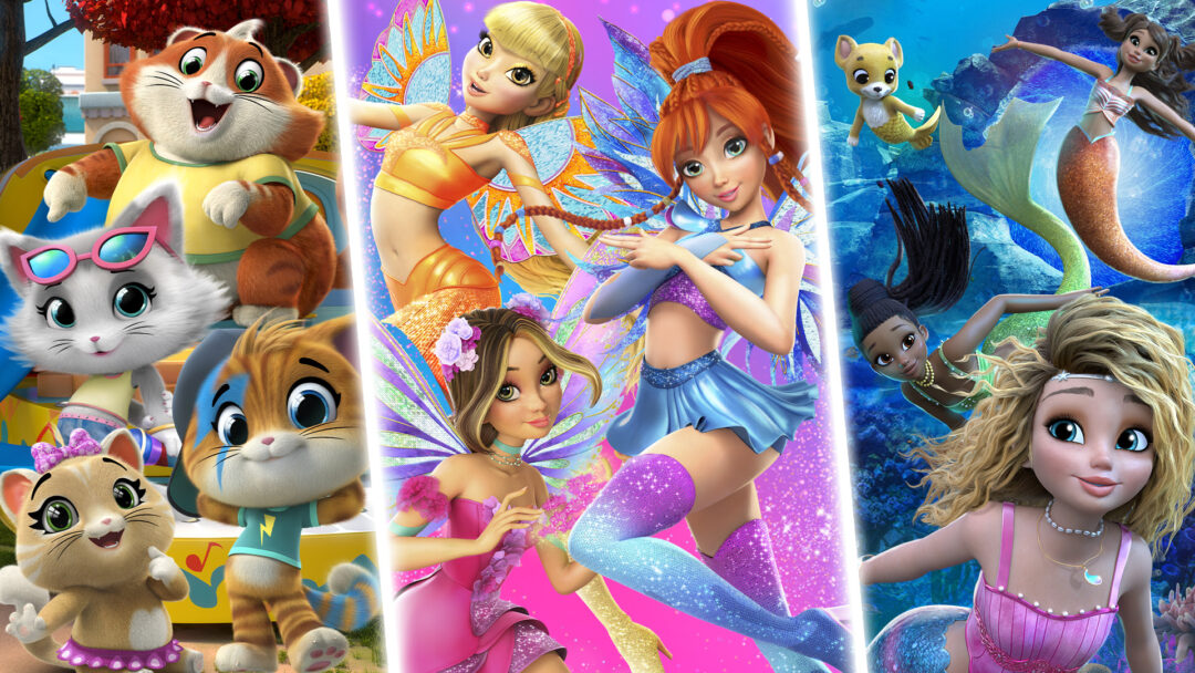 Il fantastico universo RAINBOW al KIDS FAMILY FESTIVAL con gli amati personaggi delle serie animate 44 Gatti, Winx Club e Mermaid Magic (dal 19 al 21 giugno a Riccione)