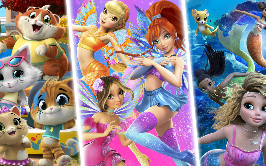 Il fantastico universo RAINBOW al KIDS FAMILY FESTIVAL con gli amati personaggi delle serie animate 44 Gatti, Winx Club e Mermaid Magic (dal 19 al 21 giugno a Riccione)