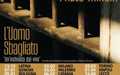 PABLO TRINCIA FA IL TUTTO ESAURITO A MILANO E BOLOGNA IN 48 ORE: LO SPETTACOLO “L’UOMO SBAGLIATO” RADDOPPIA E AGGIUNGE NUOVE DATE AL TOUR