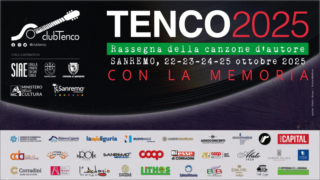 ASSOMUSICA per la prima volta al fianco del PREMIO TENCO. Parodi: “La canzone d’autore nostro patrimonio culturale. Investiamo nel futuro della musica dal vivo italiana”