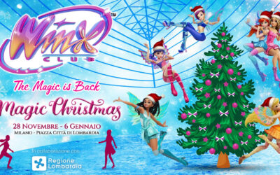 WINX MAGIC CHRISTMAS: dal 28/11 a MILANO in collaborazione con REGIONE LOMBARDIA. Show con le fate l’8/12 e tante attività nei weekend fino al 6/1