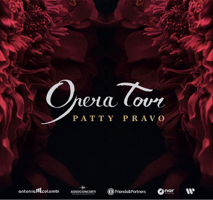 PATTY PRAVO  Nei teatri con “OPERA TOUR” dall’8 aprile 2026  L’artista in gara al 76° FESTIVAL DI SANREMO con il brano “OPERA”