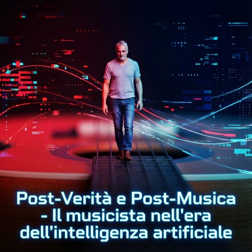 CORRADO RUSTICI, disponibile il secondo episodio del podcast “Il Musicista Transmoderno”: “Post-Verità e Post-Musica: Il musicista nell’era dell’intelligenza artificiale”