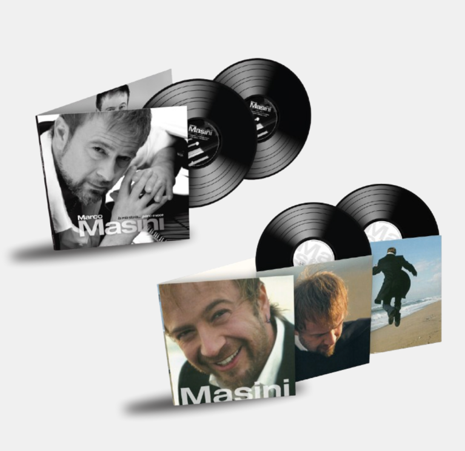 MARCO MASINI: fuori il 13/3 le ristampe celebrative (per la prima volta in vinile) di due album storici del cantautore