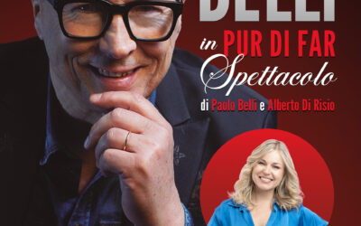PUR DI FAR SPETTACOLO: domenica 12 aprile Paolo Belli al Teatro Parioli Costanzo di Roma tra racconti, musica e gag (con la partecipazione di Anastasia Kuzmina)