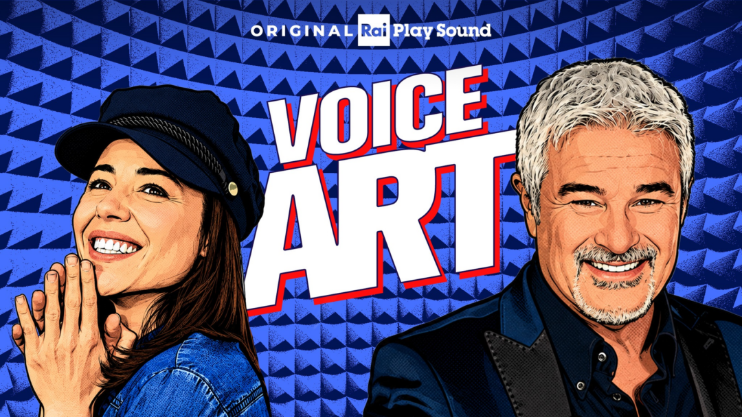 “VOICE ART”: dal 25/05 su RaiPlay Sound il podcast original con Pino Insegno e Alessia Navarro che esplora il legame tra voce, identità e comunicazione
