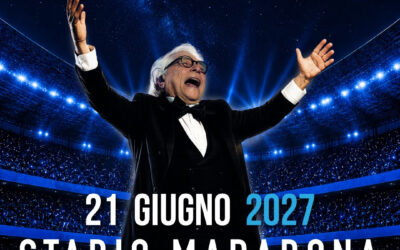 Nino D’Angelo compie 70 anni al Maradona: il 21 giugno 2027 la grande festa di Napoli